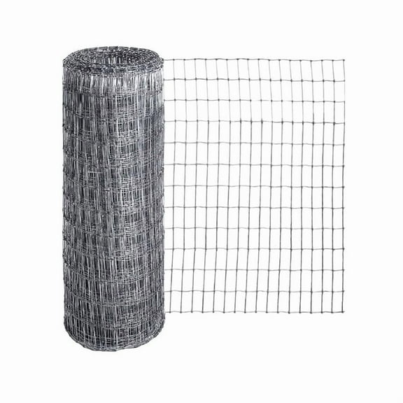 Origin Point 48 in. H X 100 ft. L Galvanized Steel Horse Fence Silver