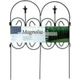 thumbnail image 1 of Origin Point Magnolia Classic Decorative Landscape Border Fence Section, 24in, 1 of 2