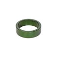thumbnail image 1 of Origin8 Alloy Headset Spacers 1-1/8in x 10mm Spacer Green, 1 of 2