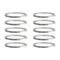 thumbnail image 1 of Origin8 Alloy Headset Spacers 1-1/8in x 2mm Spacer Silver, 1 of 2