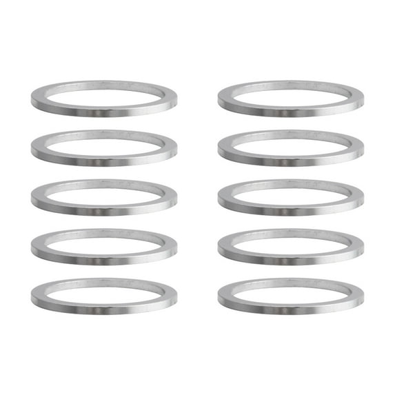 Origin8 Alloy Headset Spacers 1-1/8in x 2mm Spacer Silver