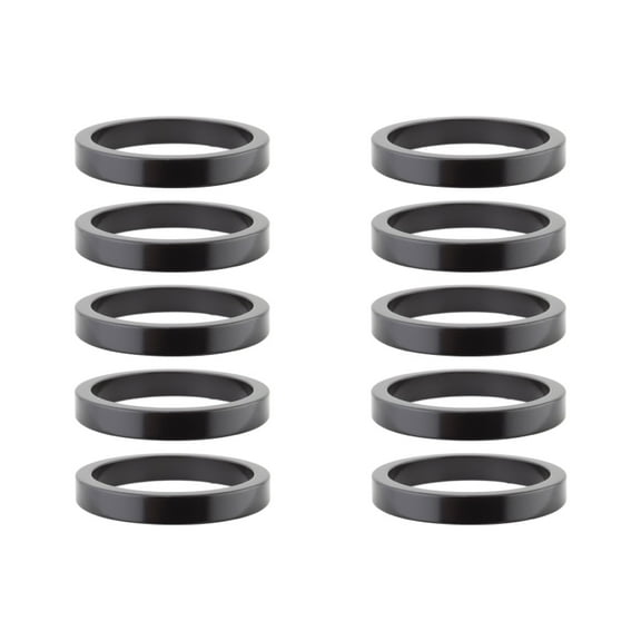 Origin8 Alloy Headset Spacers 1-1/8in x 5mm Spacer Black