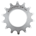 thumbnail image 1 of Origin8 Bicycle Track Cog 14T x 1/8" Fixed Gear Silver CNC Chromoly Urban Bike, 1 of 2