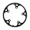 thumbnail image 1 of Origin8 Chainring 52T 130 BCD 5-Bolt 8/9/10-Spd Alloy Blk/Silver Ramped/Pinned, 1 of 2