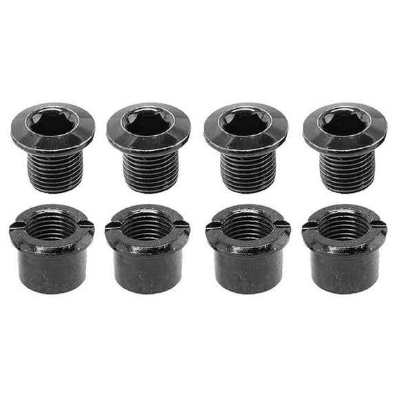 Origin8 Chainring Bolt Set Thruster Road Double Steel Black