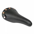 thumbnail image 1 of Origin8 Classic Lite Saddle - Black 165mm Width Chromoly Rails Gel Foam, 1 of 2