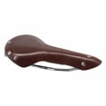 thumbnail image 1 of Origin8 Classic Saddle - Brown Leather Polished Chromoly Rails Unisex, 1 of 2