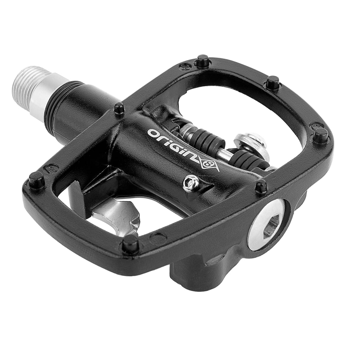 Origin8 Dual Spt Mp Spd Sgl Clipless Pedals 9 16 Black Walmart