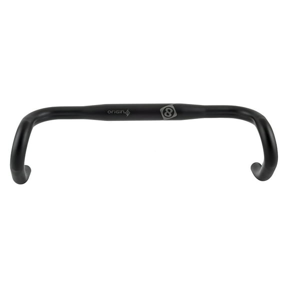 Origin8 Flare II 31.8mm Clamp 440mm AL6061 Black Aluminum Flattened Aero Top
