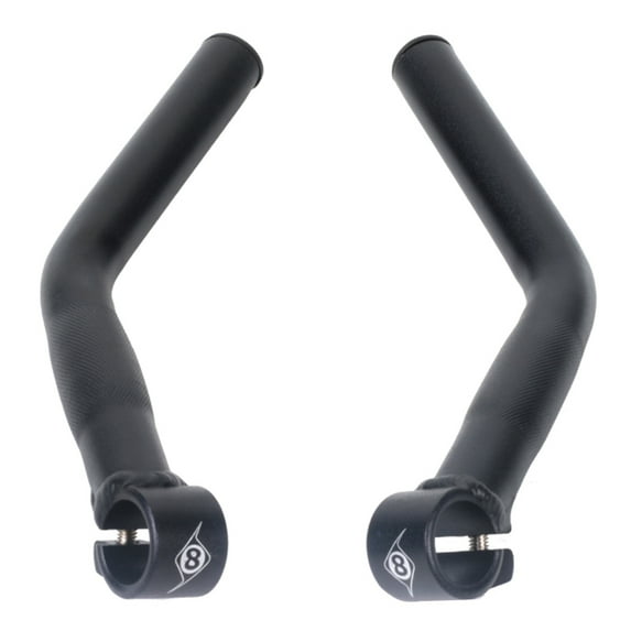 Origin8 Handlebar End Bar Ends C-Lite Long Alloy Black