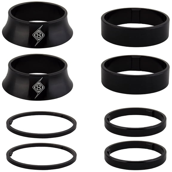 Origin8 Hub Or8 Single Spd Kit Ffh Conical Bk