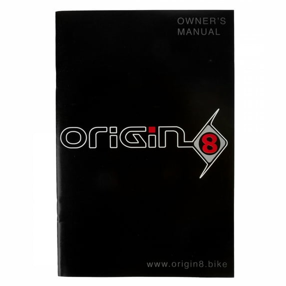 Origin8 Manual Replacement Or8 Bicycle Owners Manual V.4.2014
