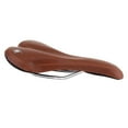 thumbnail image 1 of Origin8 Pro Uno Saddle Classic Brown Bike Seat Gel Padding Road Track Fixed Seat, 1 of 3