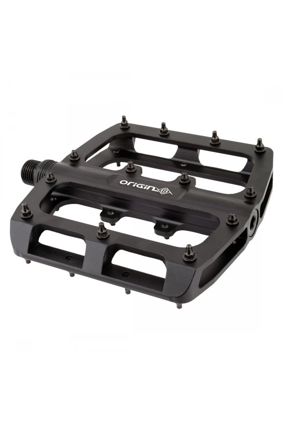 Origin8 Rascal XL Platform Pedals 9/16" Concave Alloy Body Removable Pins Black
