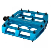 Origin8 Rascal XL Platform Pedals 9/16" Concave Alloy Body Removable Pins Blue