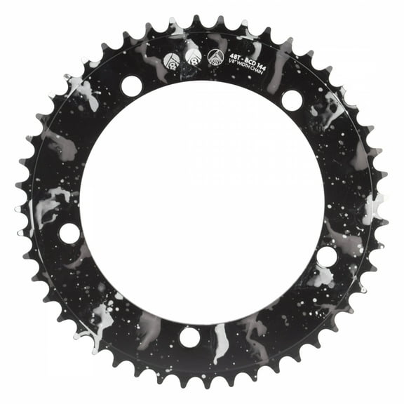 Origin8 Splat Track Chainring 48T 144mm 5-bolt Black
