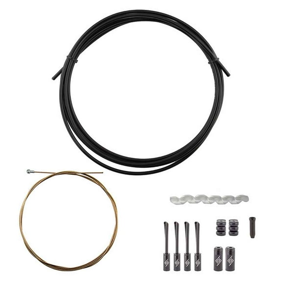 Origin8 SuperSlick Compressionless 1x Gear Cable/Housing Kit Rear 4mm/1.1mm