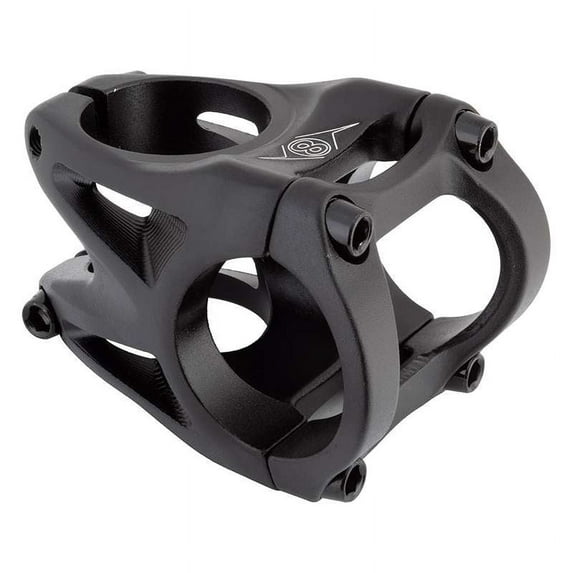 Origin8 Throwdown OS Stem Clamp 35mm Length 31.8mm 0 Degree Black Aluminum MTB