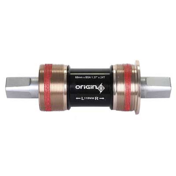 Origin8 TorqLite Square Taper JIS Sealed Bearings BSA 68x118mm Bottom Bracket