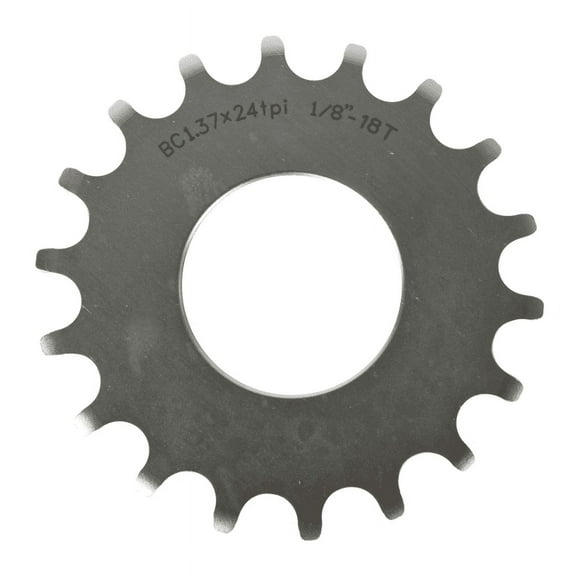 Origin8 Track Cog 18T x 1/8 Fixed Gear Silver CNC NEW!