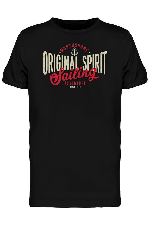 Origina Spirit Sailing Adventure T-Shirt Men -Image by Shutterstock, Male Small