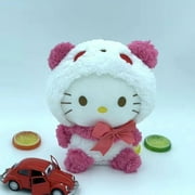 Original 20cm Sanrio Plush Toys For Girls Hellokitty Stuffed Animals Cute Anime Plushie Kawaii Doll Soft Toy Peluche Hello Kitty