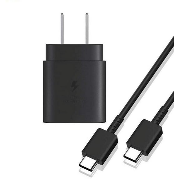 Original 25W PD Super Fast Charger with USB-C Cable for Samsung Galaxy Note9 - Equipped with PD technology to provide fast charging!