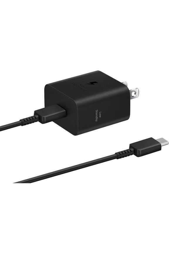 Original 25W USB-C Super Fast Charger for Samsung Galaxy A14 5G, Fast Wall Charging Adapter with 6FT USB-C Cable, Black