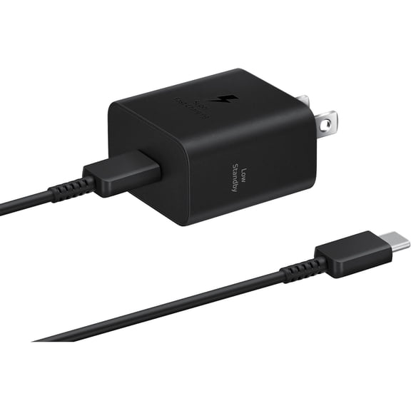 Original 25W USB-C Super Fast Charger for Samsung Galaxy A17, Fast Wall Charging Adapter with 6FT USB-C Cable, Black