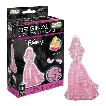 Disney Aurora Original 3D Crystal Puzzle from BePuzzled, Ages 12 and Up