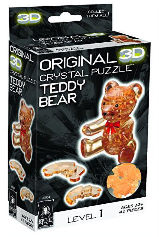 Original 3D Crystal Puzzle Teddy Bear