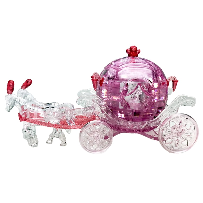 MAGIC CRISTAL クリスタルガラス製 クラシックカー 置物　シトロエン Original 3D Crystal Puzzles Carriage Crystal 3D Puzzles, 63 Piece