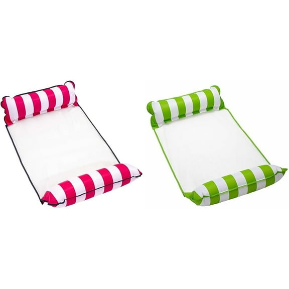 Original 4-in-1 Hammock Pool Float & Water Hammock – Multi-Purpose, Inflatable Pool Floats for Adults, Non-Stick PVC Material