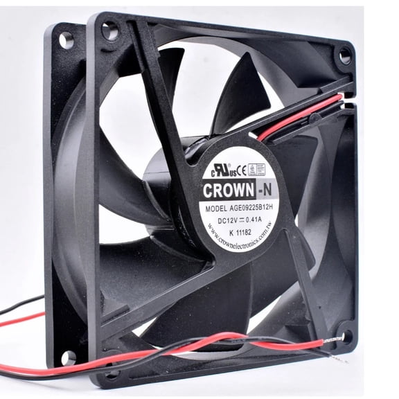 Original AGE09225S12H 9cm 9025 12V 0.41A computer power cooling fan
