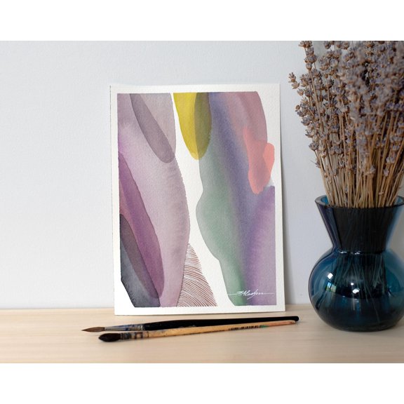 Original Abstract,Painted Artwork, One,Of,A,Kind Original, Unique Wall Art, Modern4, 24x36 UNFRAMED