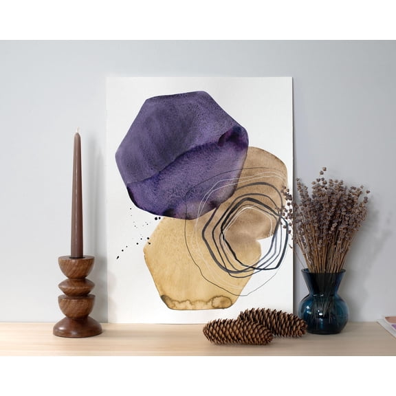 Original Abstract,Painted Artwork, One,Of,A,Kind Original, Unique Wall Art, Modern8, 8x12 UNFRAMED