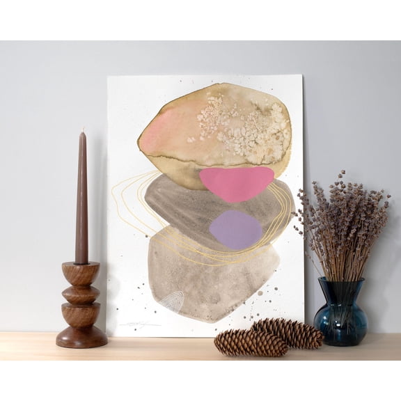 Original Abstract,Painted Artwork, One,Of,A,Kind Original, Unique Wall Art, Modern9, 24x36 UNFRAMED