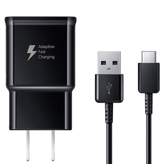 Original Adaptive Fast Charging USB-C Charger with 6ft Cable for Samsung Galaxy and LG