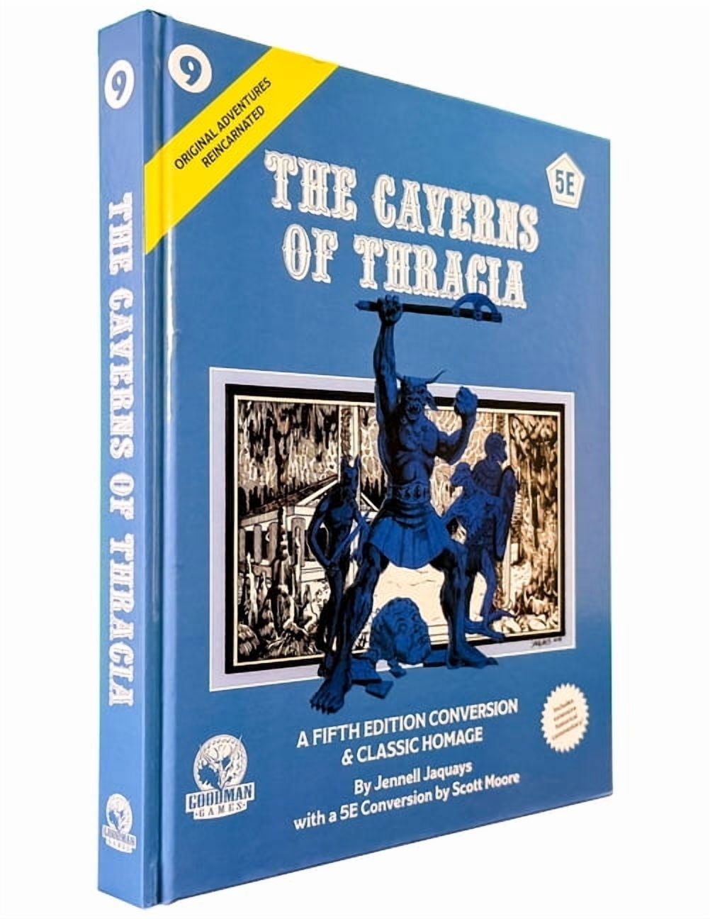 Original Adventures Reincarnated #9: Caverns of Thracia (5e), (Hardcover)