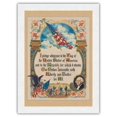 thumbnail image 1 of Original American Pledge of Allegiance - One Nation Indivisible Version - Vintage Patriotic Poster by J. R. Rosen, A. E. Hilton c.1940s - Japanese Unryu Rice Paper Art Print 24 x 32 in, 1 of 4