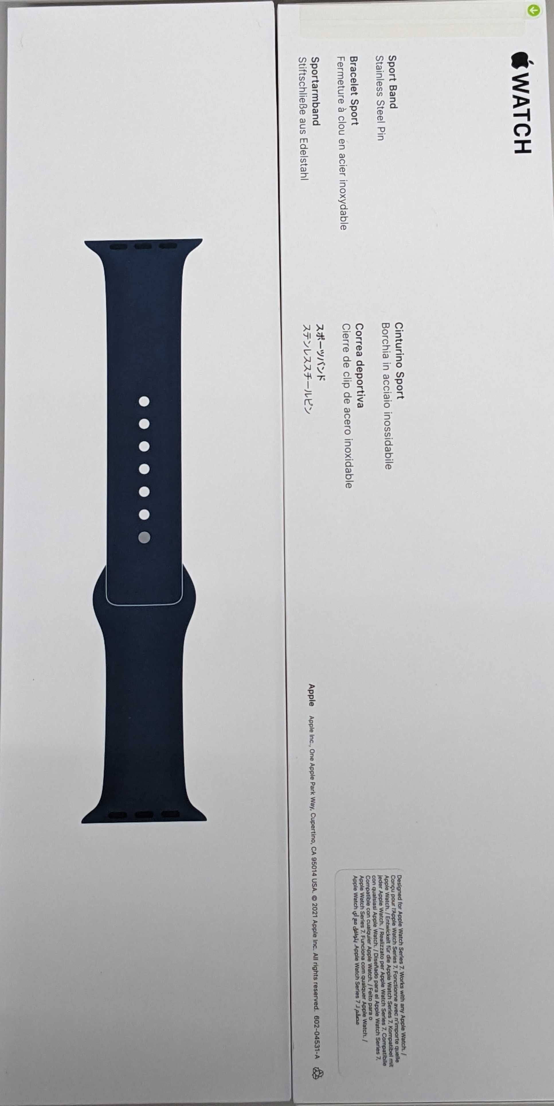 Original Apple Product Watch Sport Band (41mm) Midnight (Fits130180mm wrists)