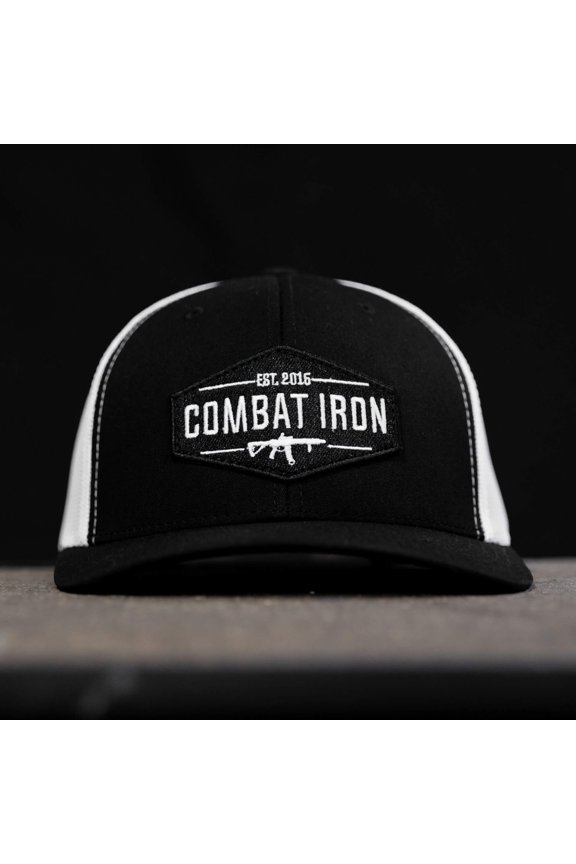 Original Ar Black Patch Snapback Hat Black / White