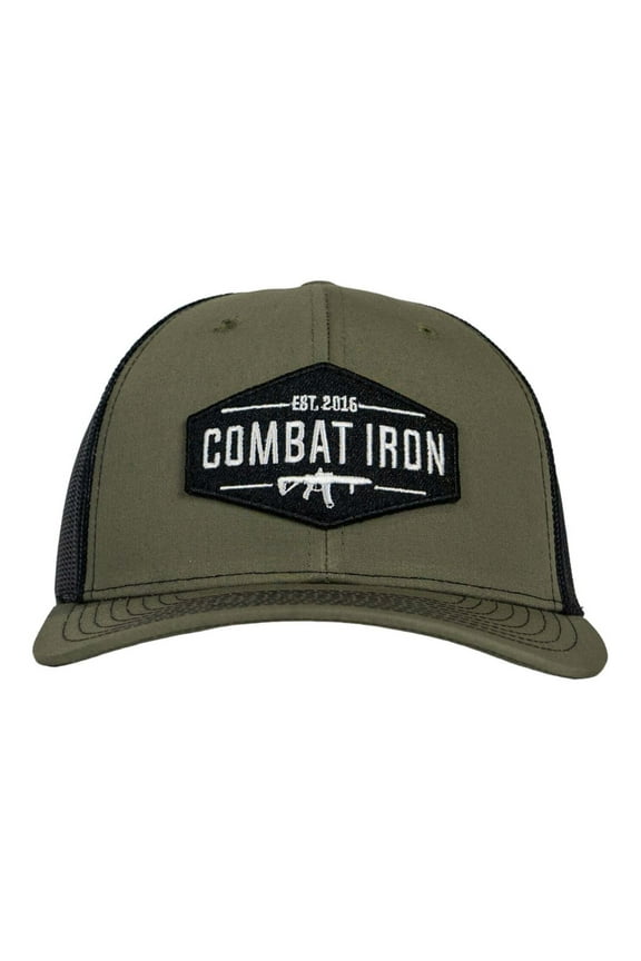 Original Ar Black Patch Snapback Hat Military Green / Black