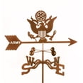 thumbnail image 1 of Original Army Weathervane with Post Mount, 1 of 1
