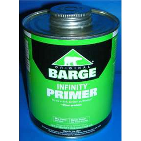 Original BARGE INFINITY Clear Primer by Quabaug Corp -1 Quart- For EVA, Gumlite & NewFlex