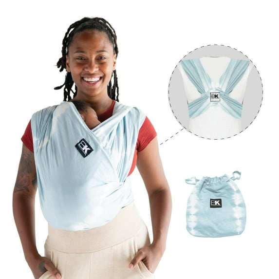 Original Baby K'tan Baby Carrier: #1 Easy Pre-Wrapped, Soft, Slip-On, No Rings, No Buckles | 5 in 1 Baby Sling Gift |Hands Free Infant Wrap For Newborn to Toddler up to 35lb