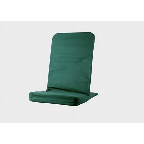 Original BackJack -Made in The USA- Forest Cotton Fabric Lightweight Floor Seating Chair for Gaming, Families, Parents, Daycare, Back Support, Reading, Yoga, Meditation, Dorm, School