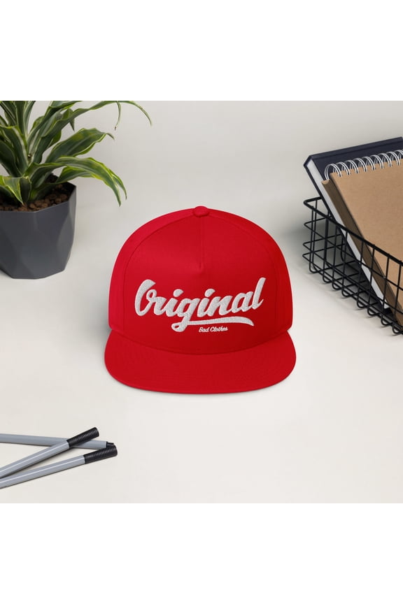 "Original Bad Clothes" Snapback (Red)