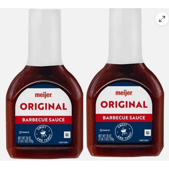 Original Barbeque Sauce, 2 Bottles, 18 Oz