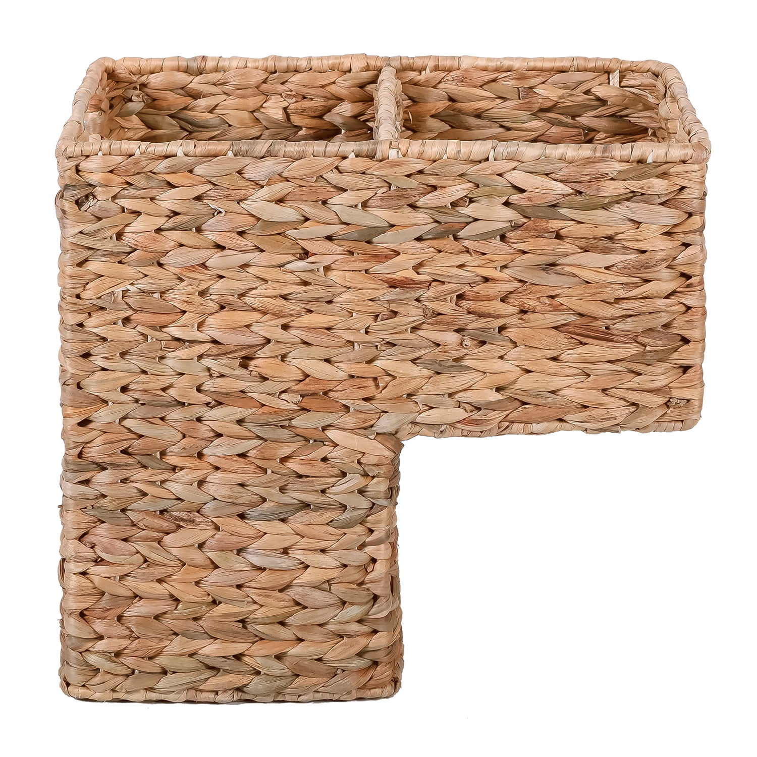 Original Barn Stair Basket Water Hyacinth Storage Basket Handwoven